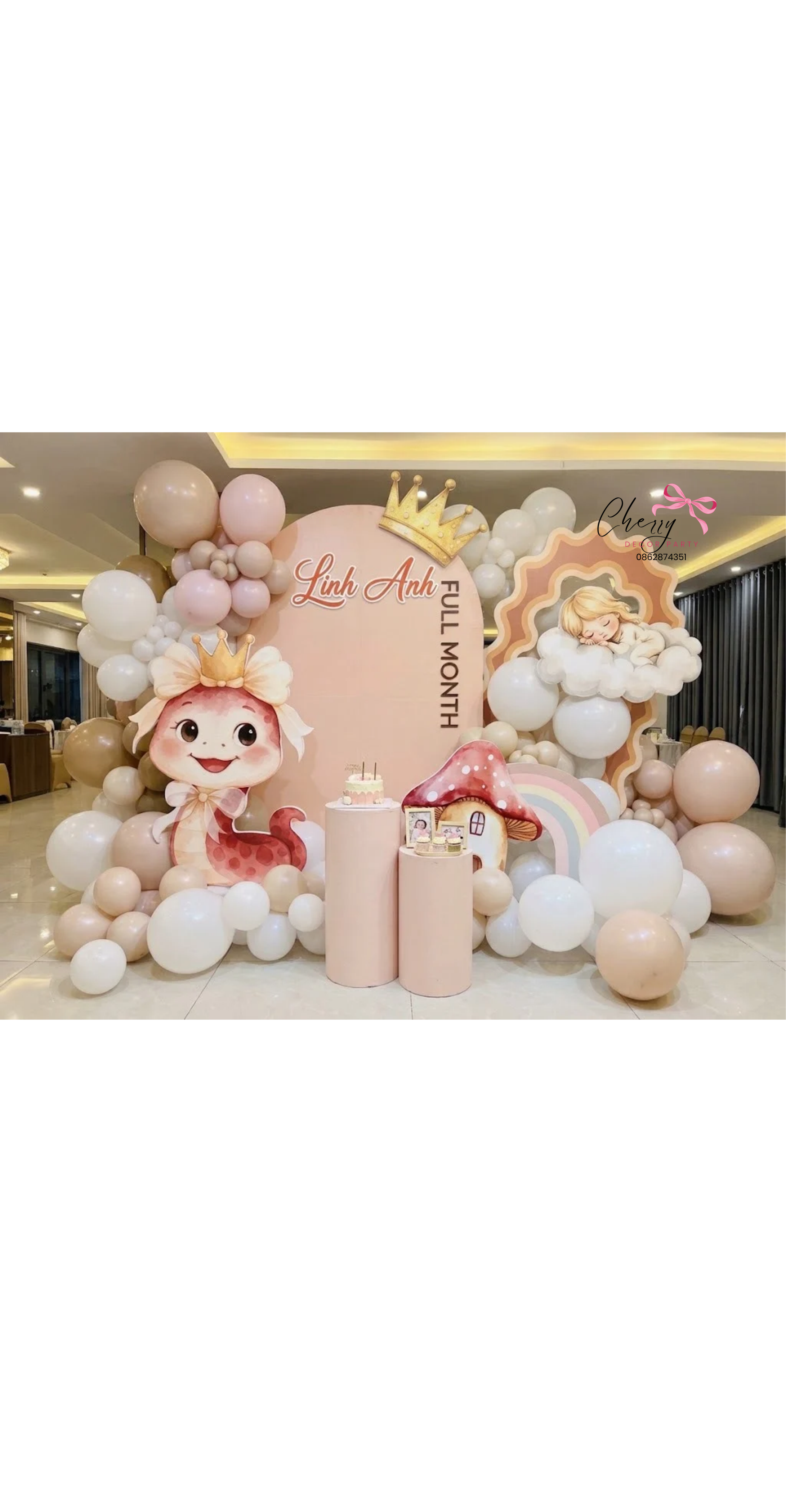 Mẫu trang trí bé rắn tone nâu