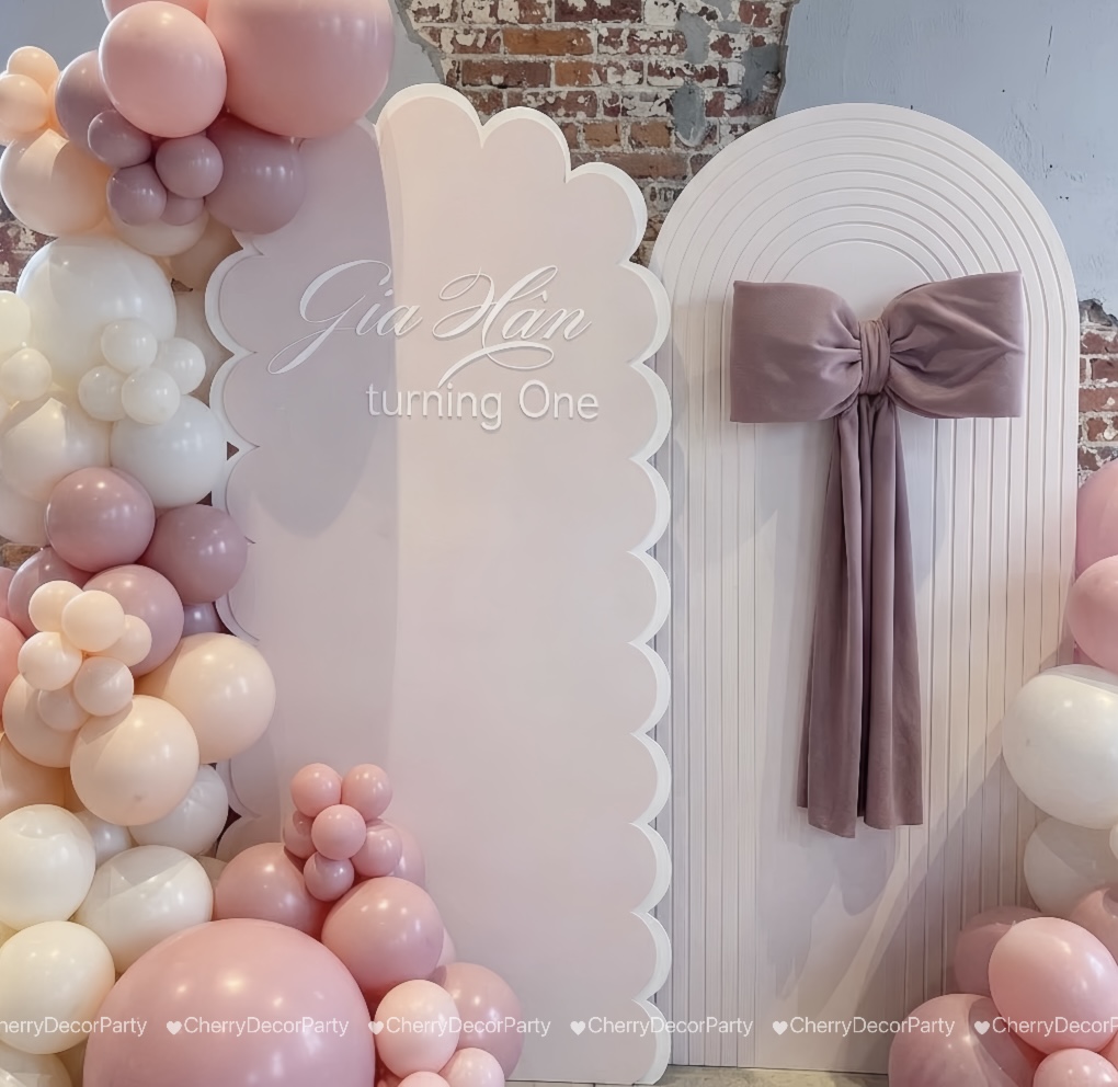 Mẫu trang trí tone hồng nơ — ảnh 3